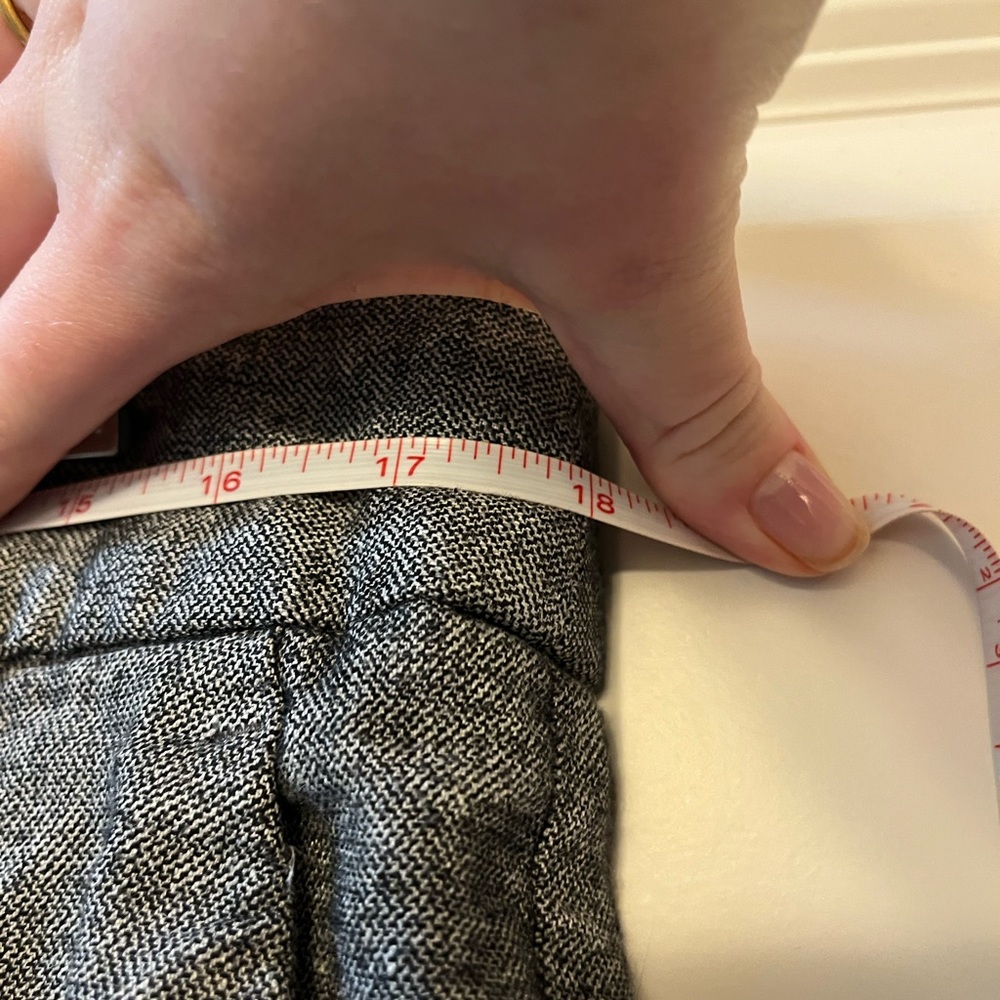 Loft 493543 Charcoal Marisa Pants Size 14 - Picture 12 of 14